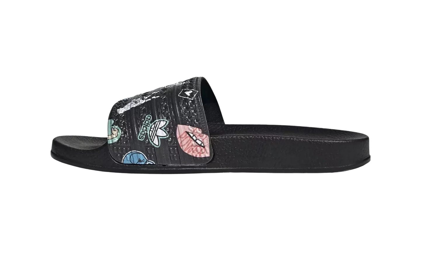 Adilette Slide GS "Empowering Graphics - Black" FX6350