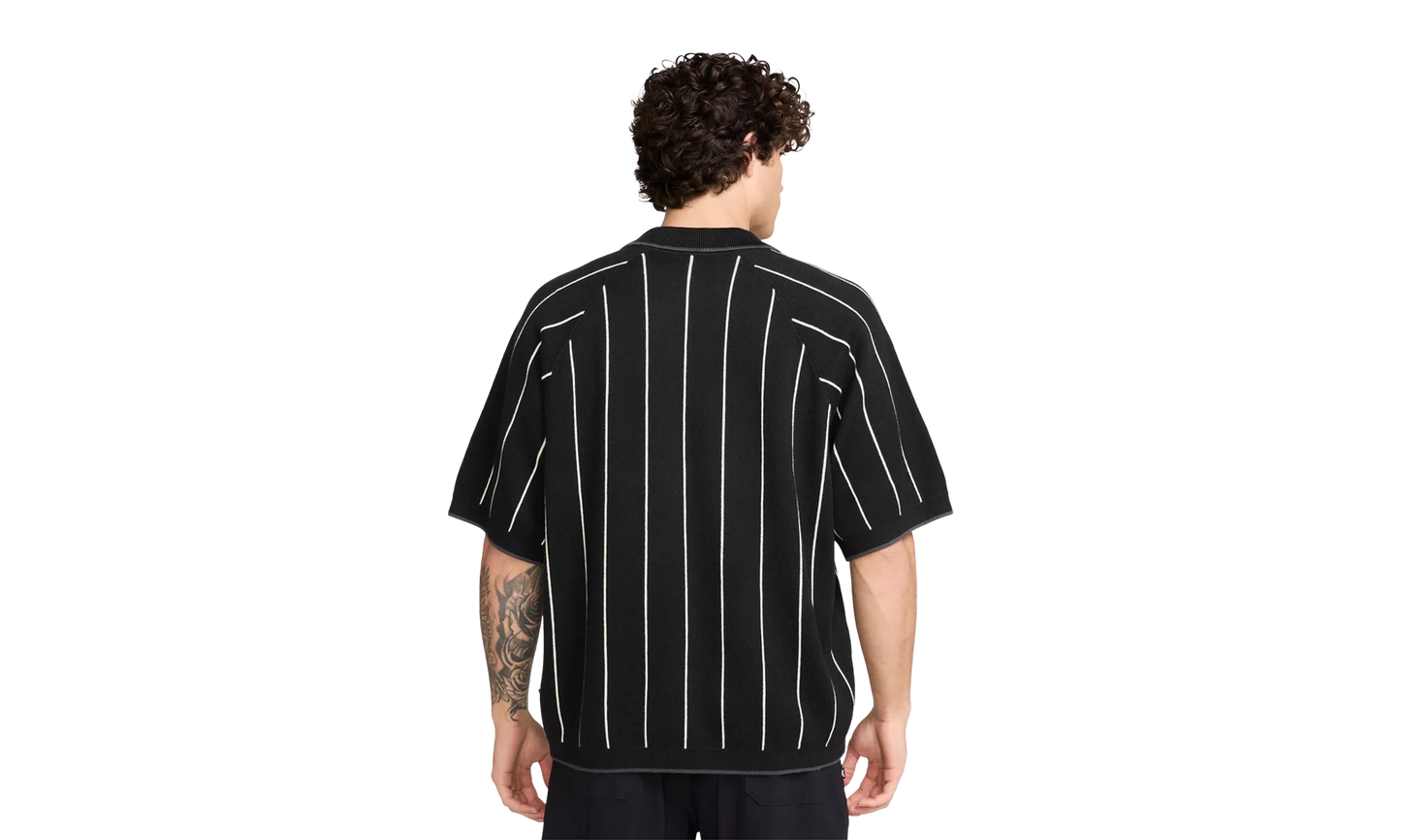 SB Short-Sleeved Polo Skate Sweater "Black / Sail" HQ9018 010