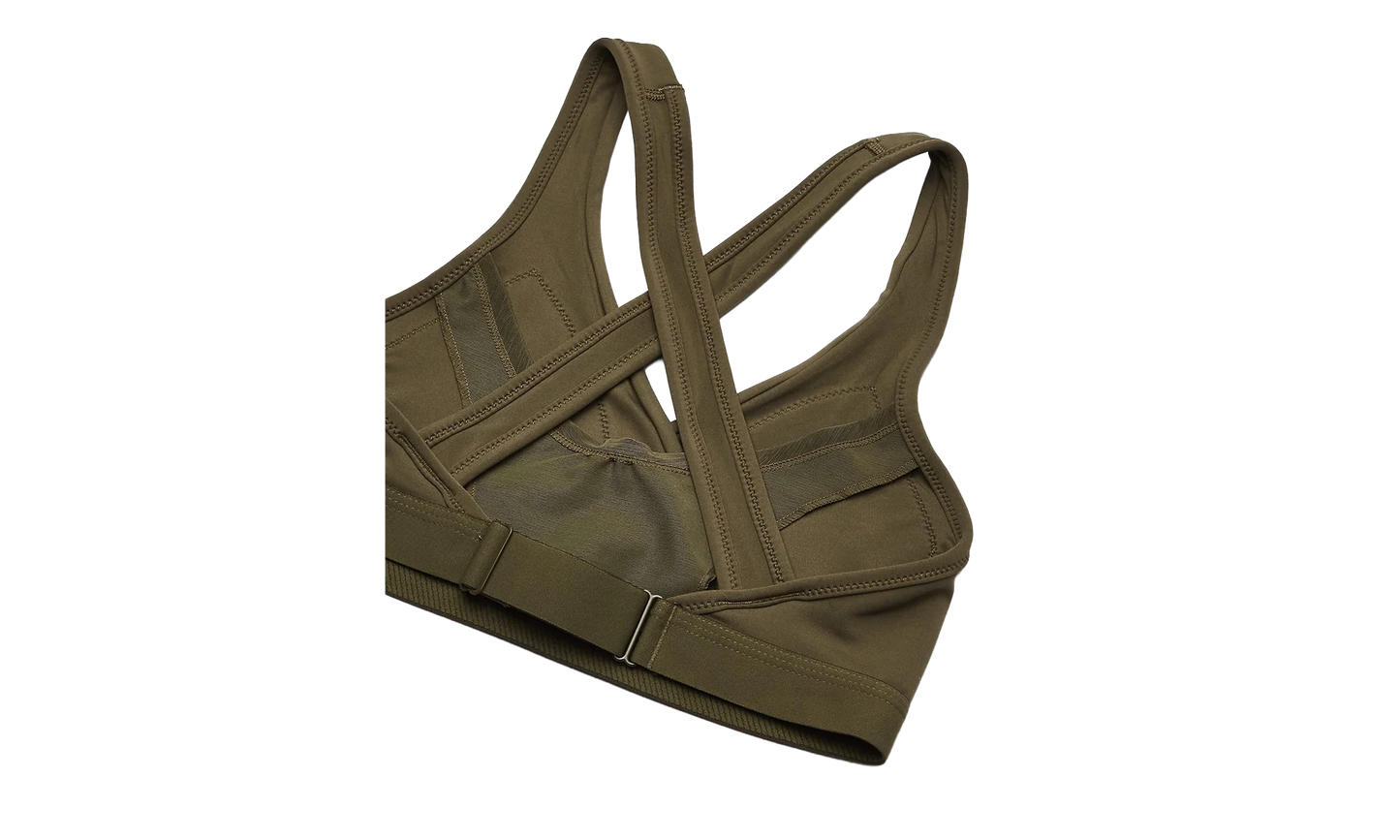 Dri-fit Swoosh Medium-support Padded Sports Bra (Maternity) WMNS "Olive" CQ9289 222