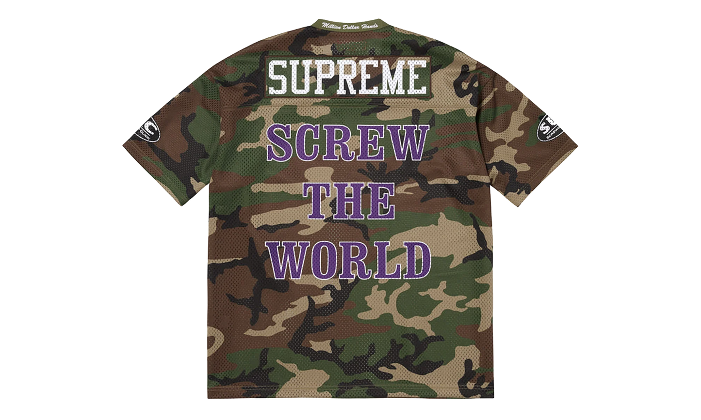 DJ Screw Football Jersey "SS26 - Woodland Camo" SU27358
