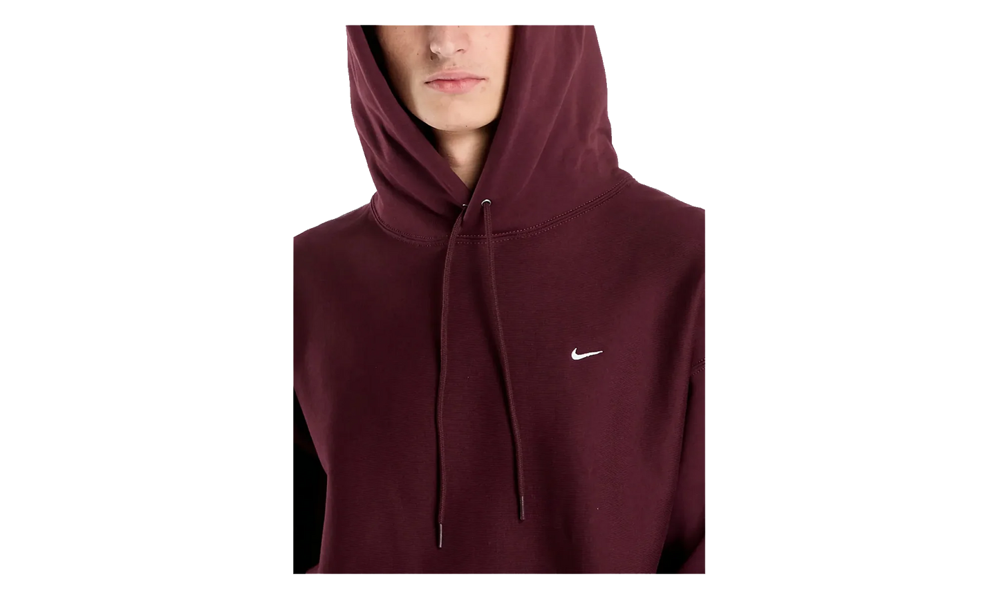 Solo Swoosh Fleece Hoodie "Burgundy Crush" HV1082 652
