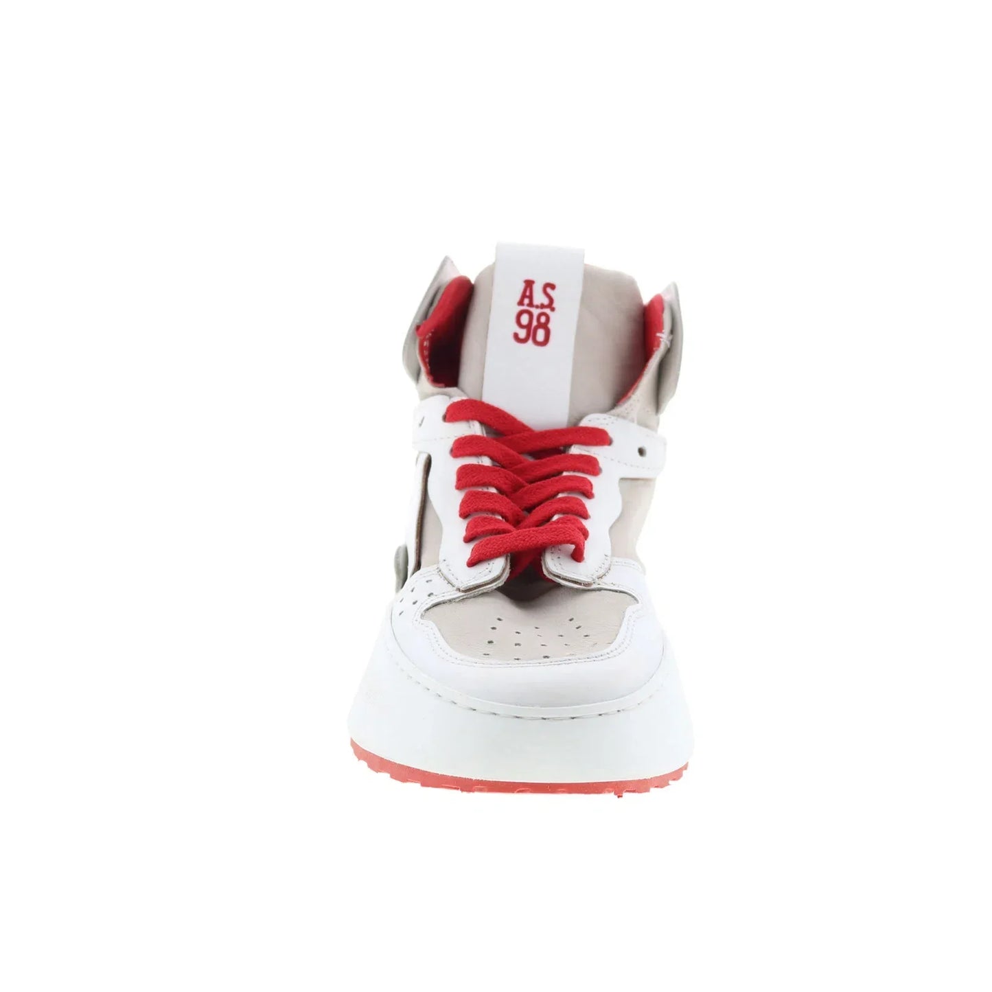 Haldon Womens White Leather Lifestyle Sneakers Shoes