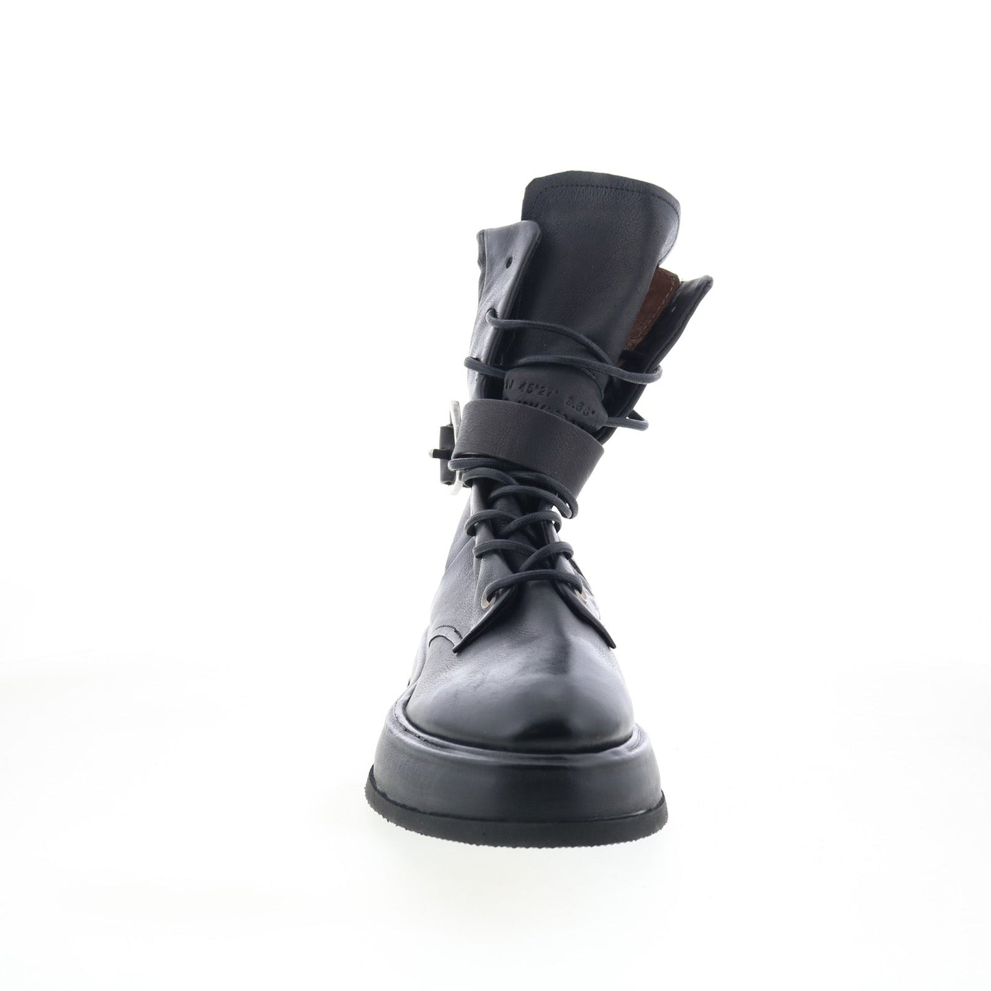 Vero A90203-301-6002 Womens Black Leather Ankle & Booties Boots