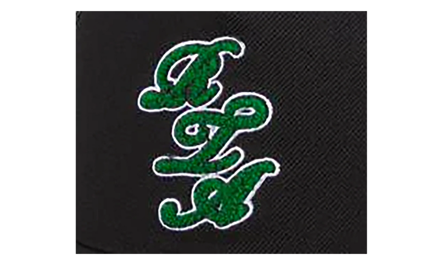 Gideon Script Logo Hat "Black / Green" MCCTW422 A1954BKGSL