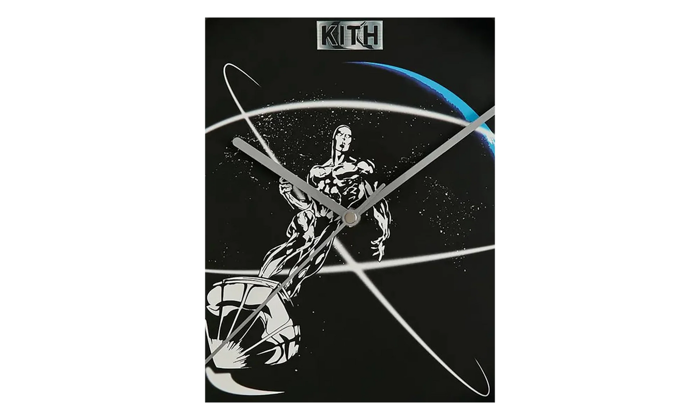 Marvel Silver Surfer Clock "Black" KITH239