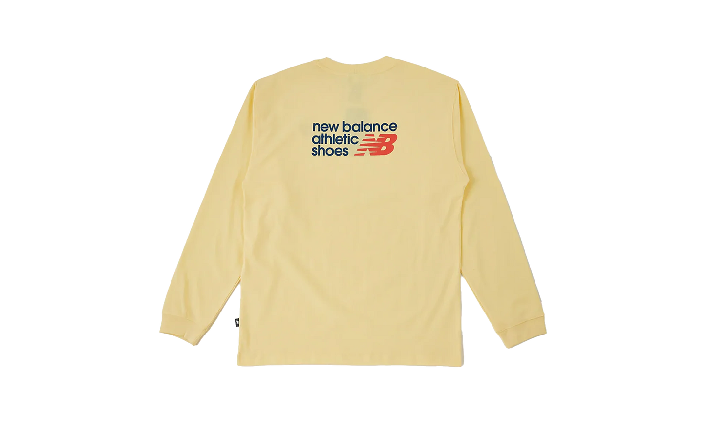 Athletics Premium Back Logo Long Sleeve "Parchment" MT51931PRC