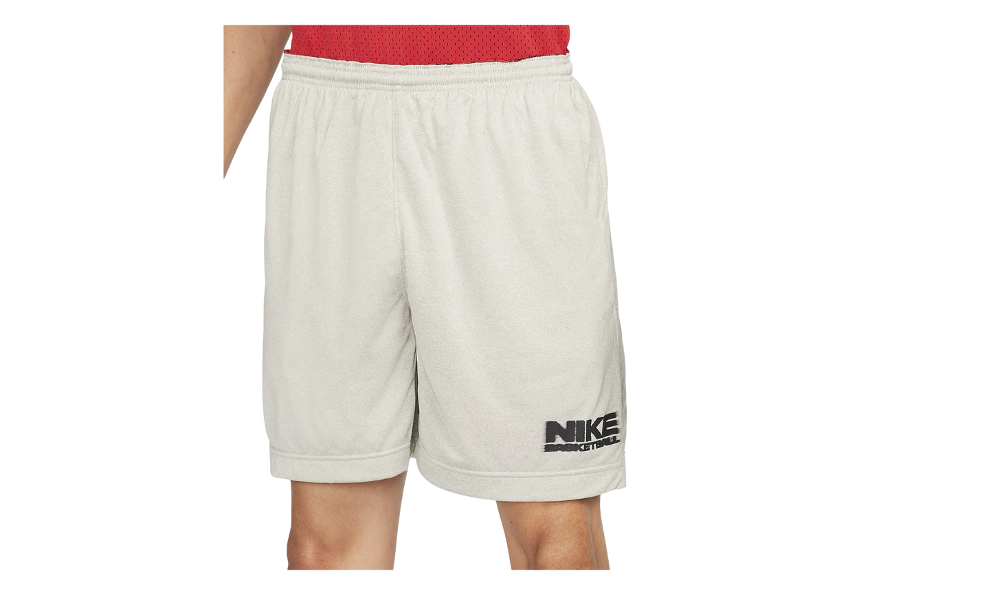 Dri-FIT Standard Issue 6" Reversible Basketball Shorts "University Red / Grey Heather / Black" FB6915 657