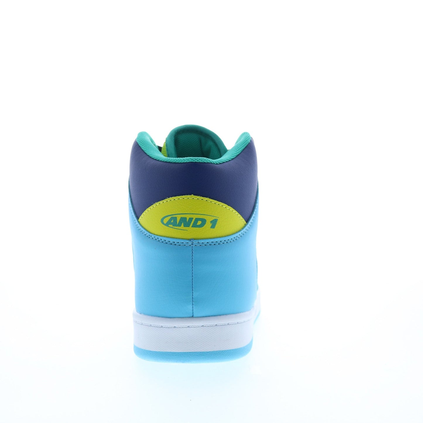And1 Slam Mid TPR AD90206MSDM Mens Yellow Athletic Basketball Shoes