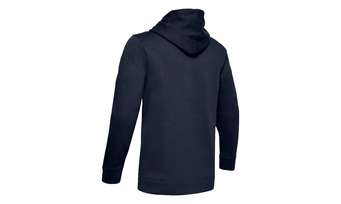 Hustle Fleece Hoodie "Midnight Navy / White" 1300123 410