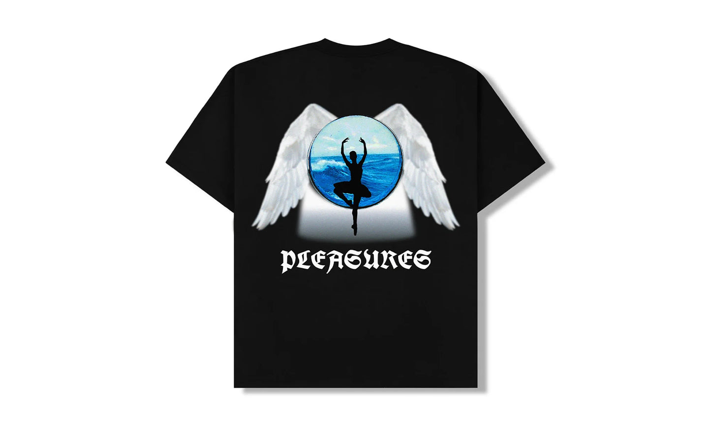 Angle Place SS Tee "Black" P25W068-BLACK