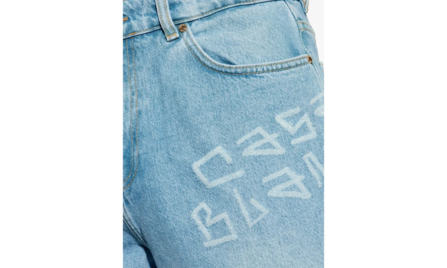 Graffiti Denim Jeans "Blue" MS25 TR 274 01 BLUE