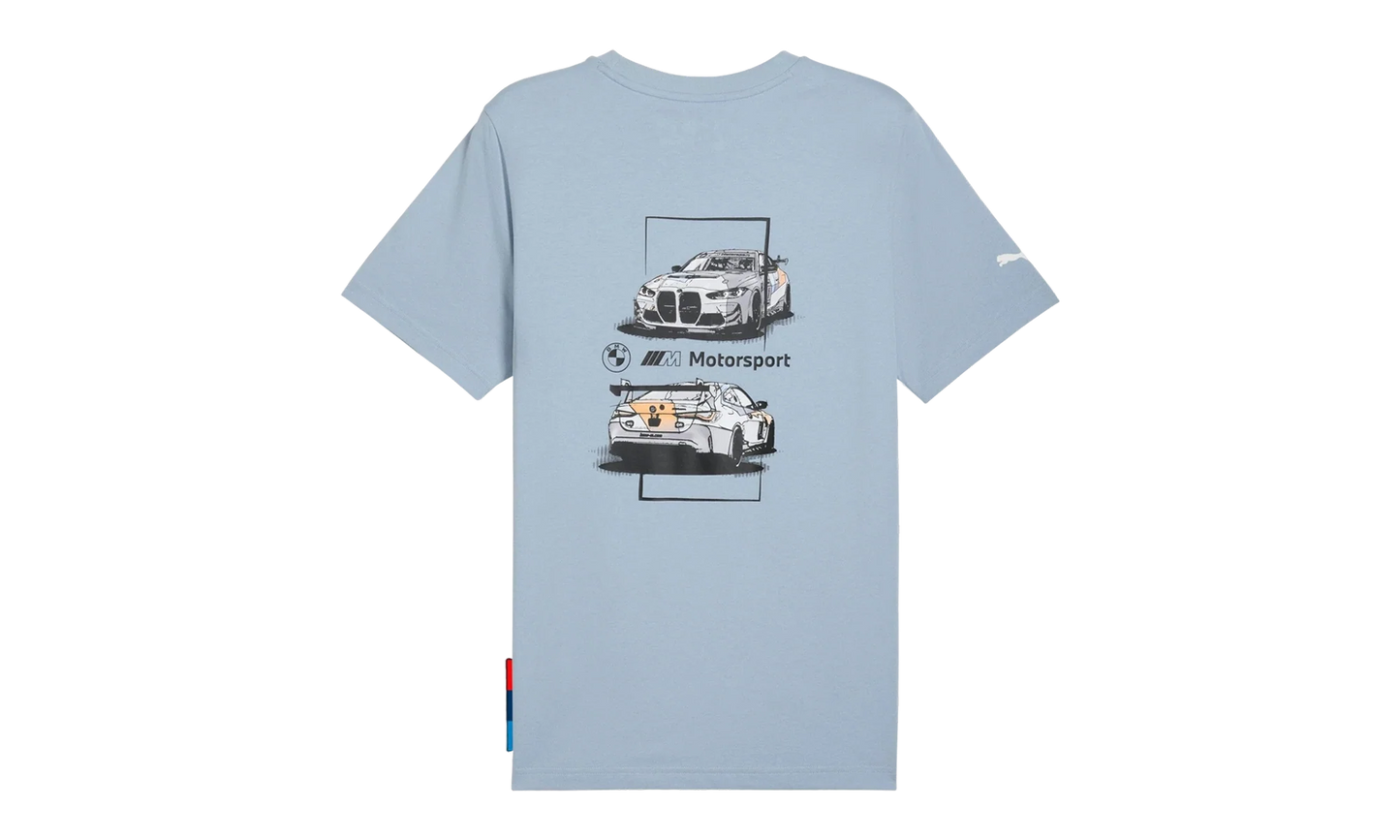 BMW MOTORSPORT CAR GRAPHIC TEE 2 "Blue" 630735 05