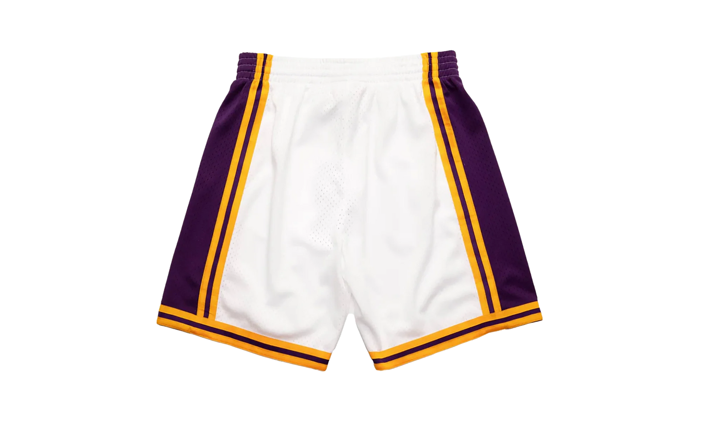 NBA Reload 2.0 Swingman Shorts "1984 Los Angeles Lakers - White" SMSHGS20070 LALWHIT84