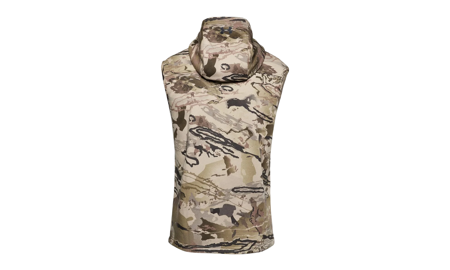 Rut Fleece Vest Hoodie "Barren Camo AFS / Black" 1356288 999
