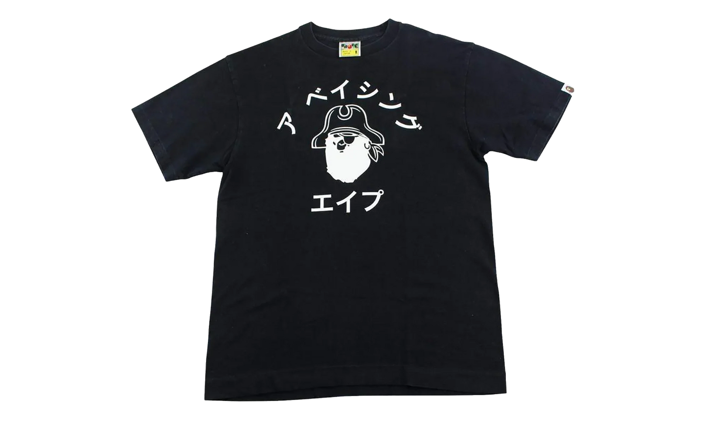 Katakana Pirate College Tee "Black" 4K20 110 007 BLACK