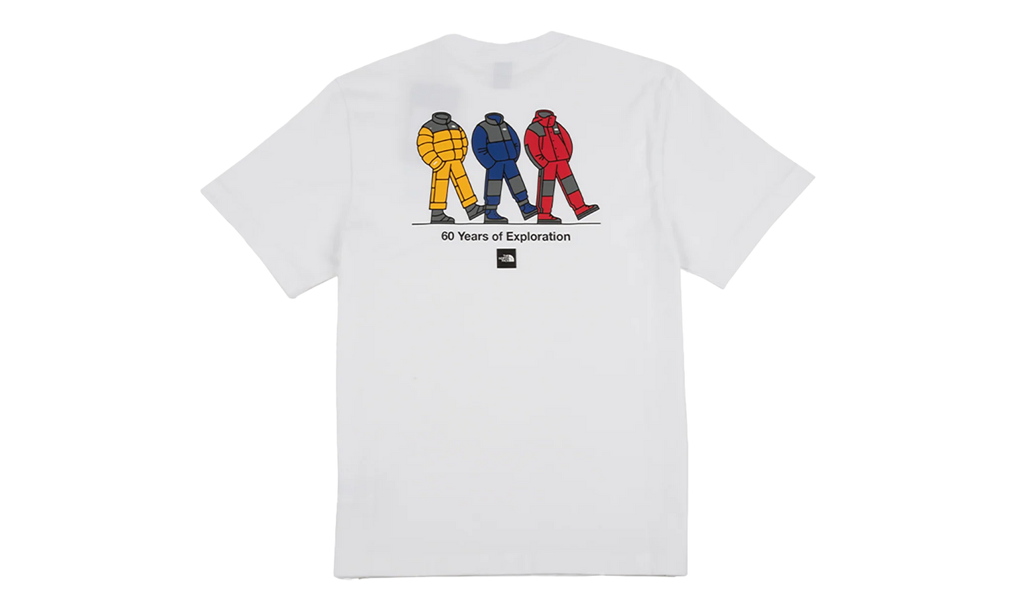TNF Celebration SS Tee "TNF White" NF0A8GAR FN4