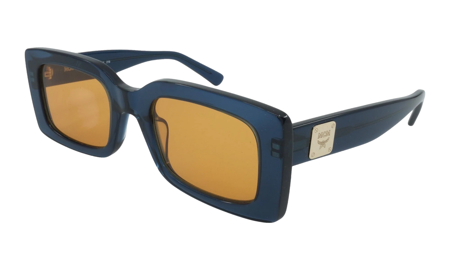 Square Sunglasses "Blue" MCM687S-424