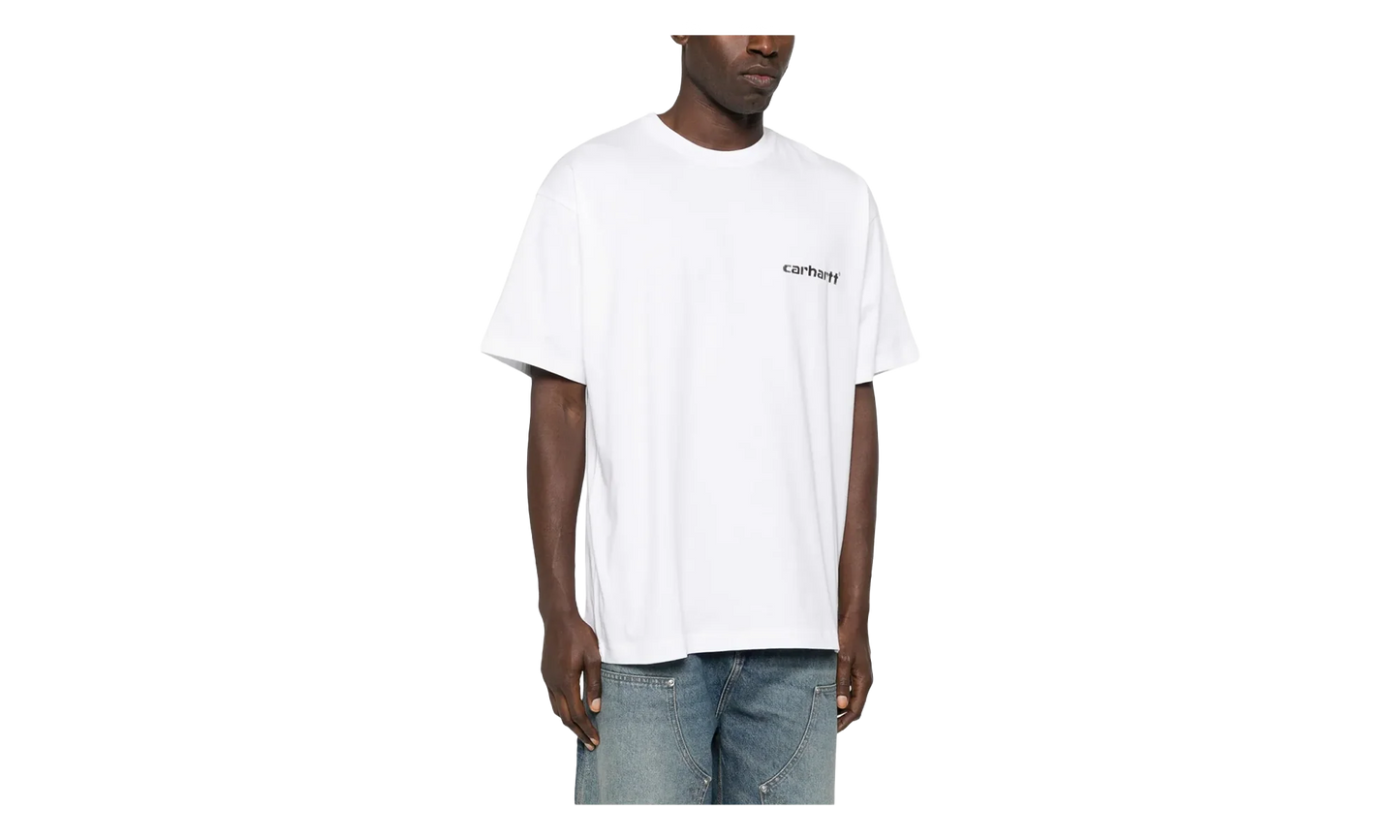 Short-Sleeve Caps T-Shirt "White" I036012 02XX