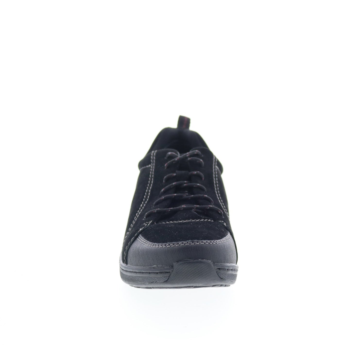 Aetrex Mara BB350 Womens Black Suede Lace Up Lifestyle Sneakers Shoes