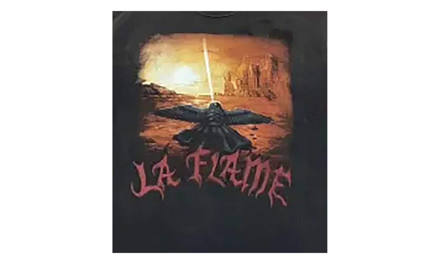 La Flame Utopia Tee "Coachella Exclusive - Black" TS T CHCLA4001
