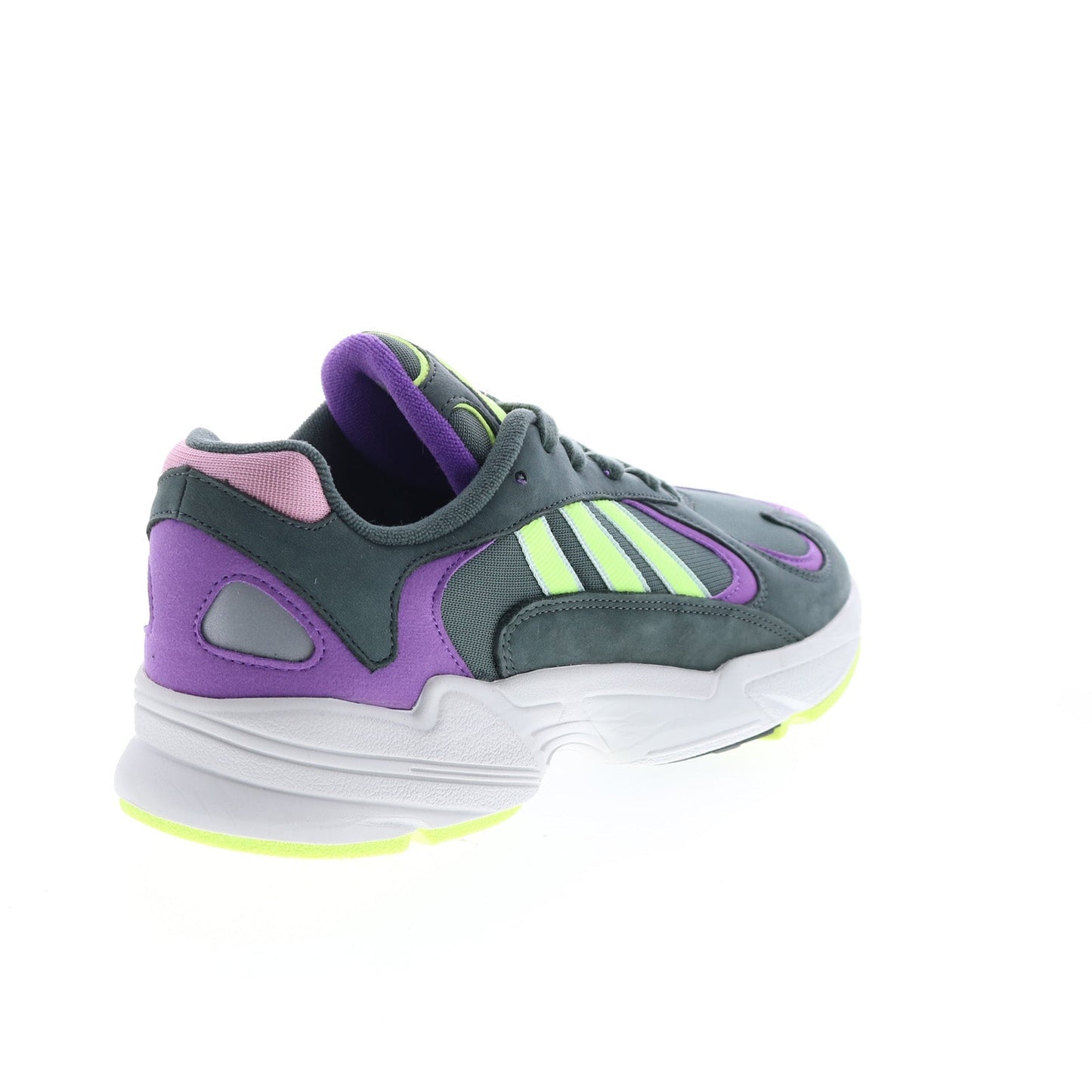 Yung-1 BD7655 Mens Gray Synthetic Lace Up Lifestyle Sneakers Shoes