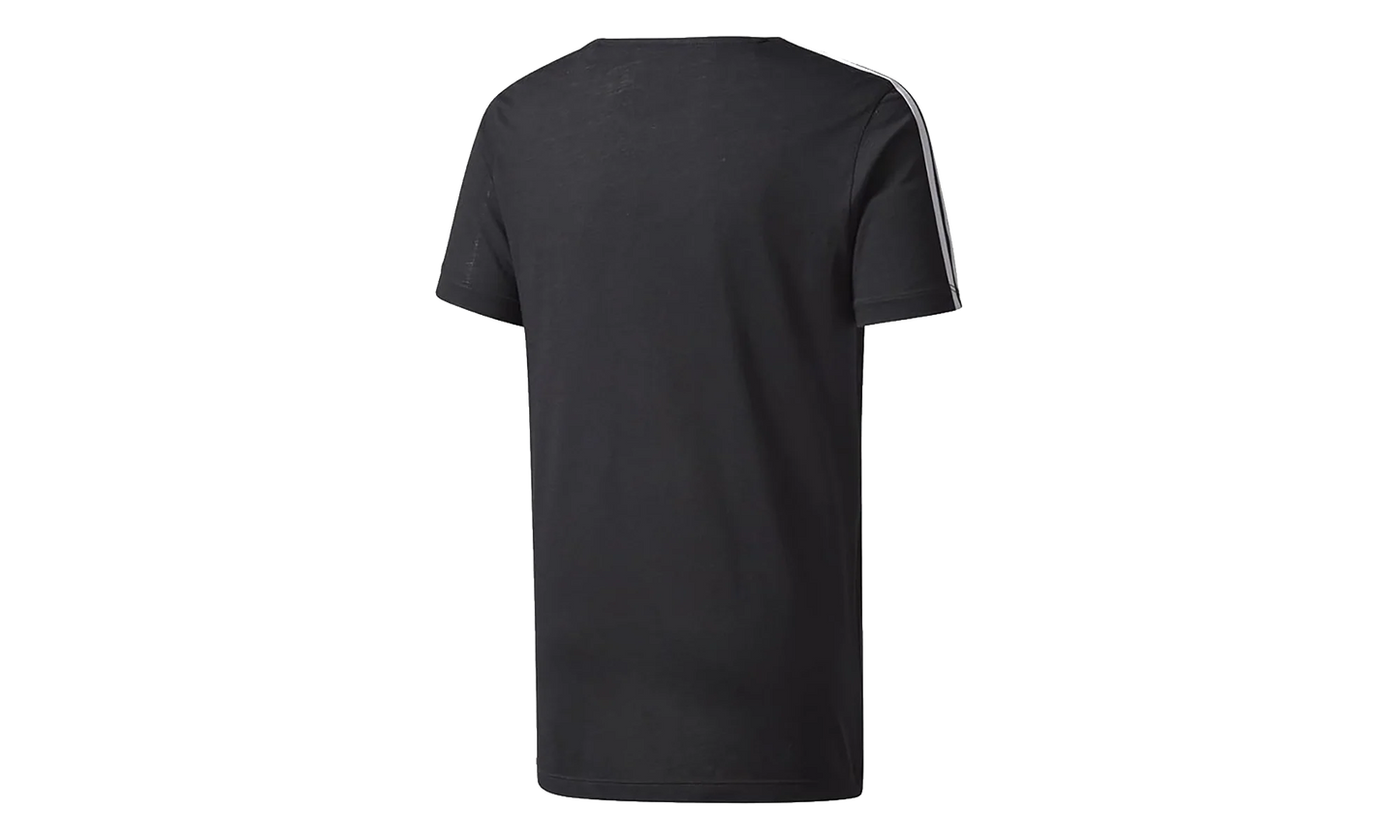 3 Stripes Tee GS "Black / White" BQ3945