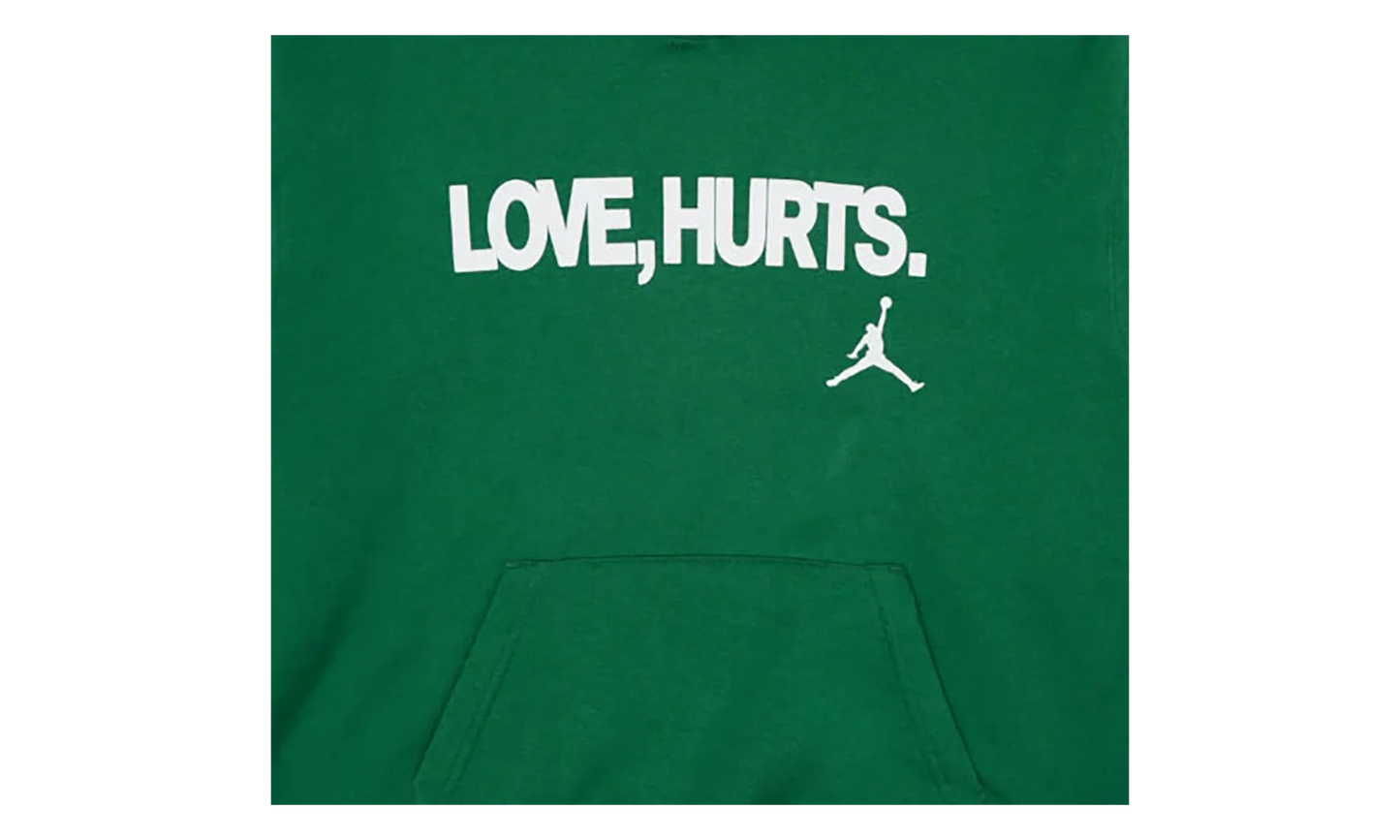 Jordan Fleece Love Hurts Hoodie Kelly "Jalen Hurts" IQ3758 366
