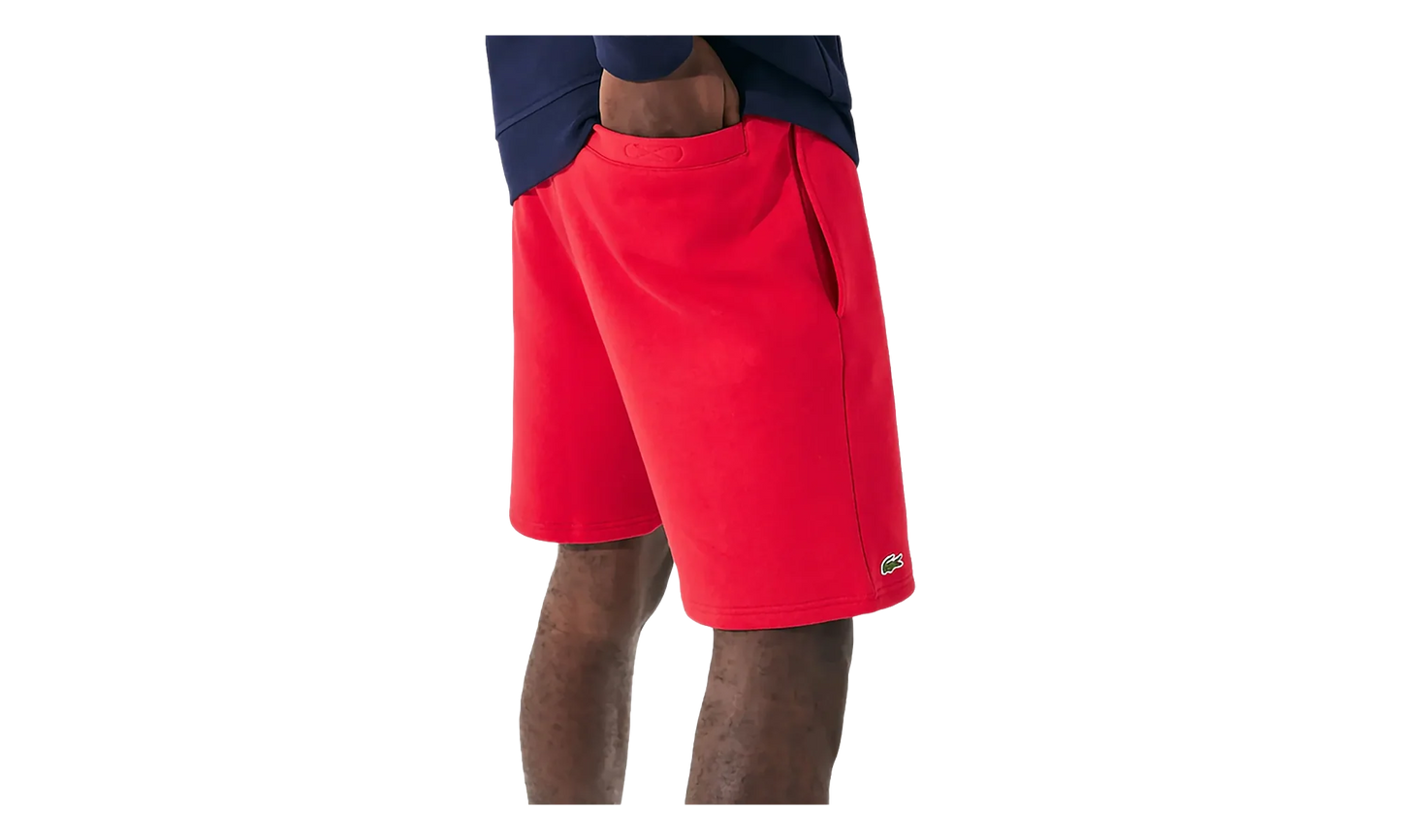 Organic Brushed Fleece Shorts "Red" GH2136 240