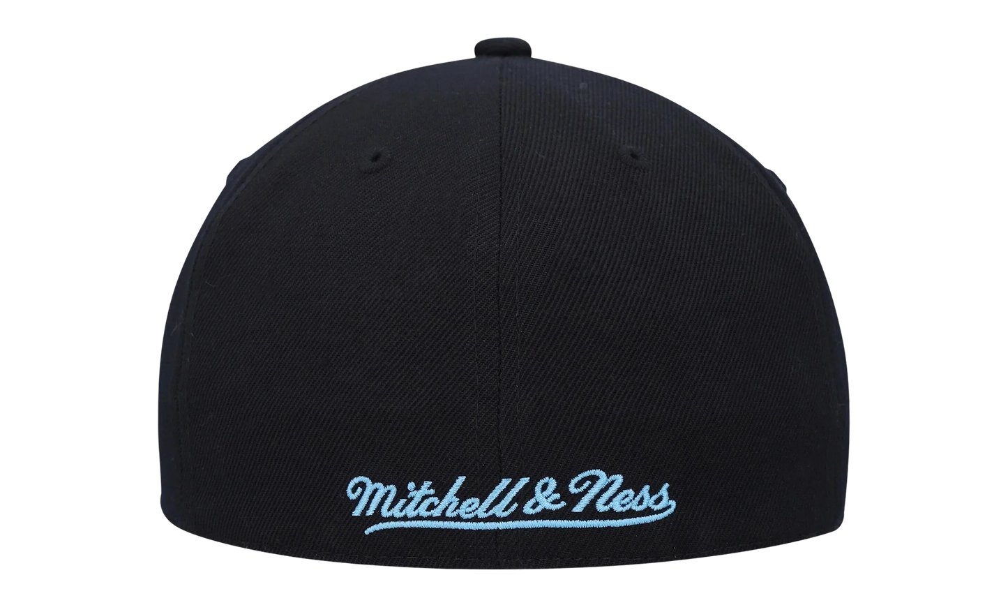 NBA Hardwood Classics Team Script 2.0 Fitted Cap "Los Angeles Lakers - Black" HHSF3283 LALYYPPPBLCK