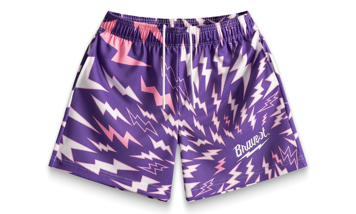 Lightning Shorts "Purple" BS113