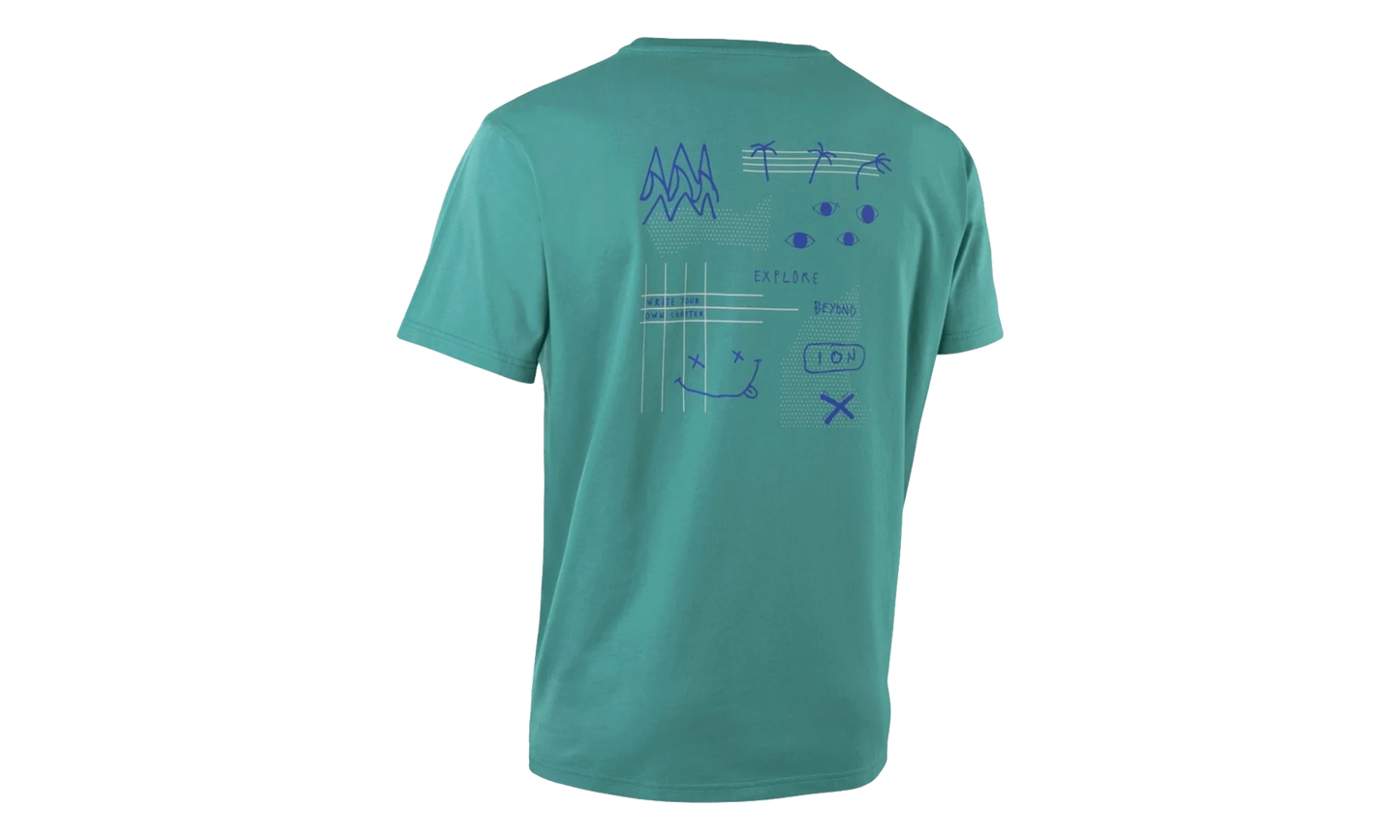 MAPM GRAPHIC TEE "Green" 598041 05