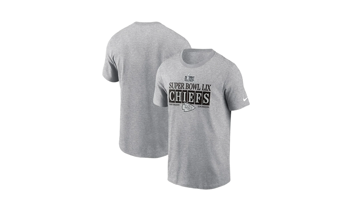Chiefs 2024 Super Bowl Participant Tee "Heather Gray" NP9906G7GXY2W