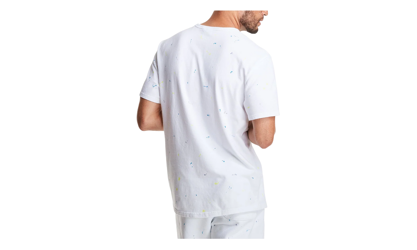 C-Life Heritage Paint Splatter T-Shirt "White" T25969 549967 AZ0C