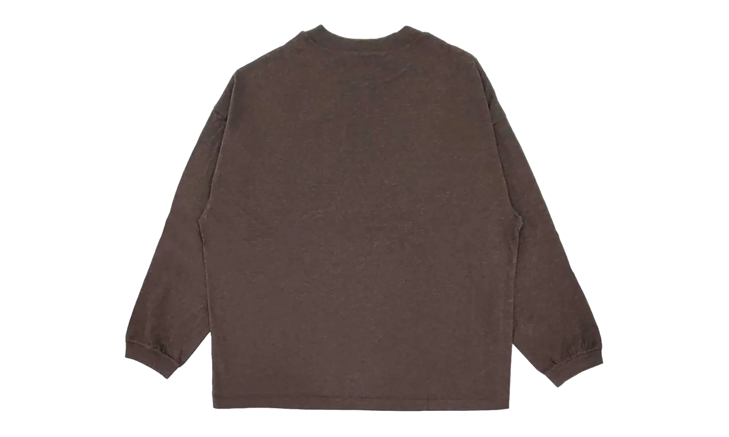 Logo Long Sleeve Tee Shirt "Heather Wood" 125SU244202F