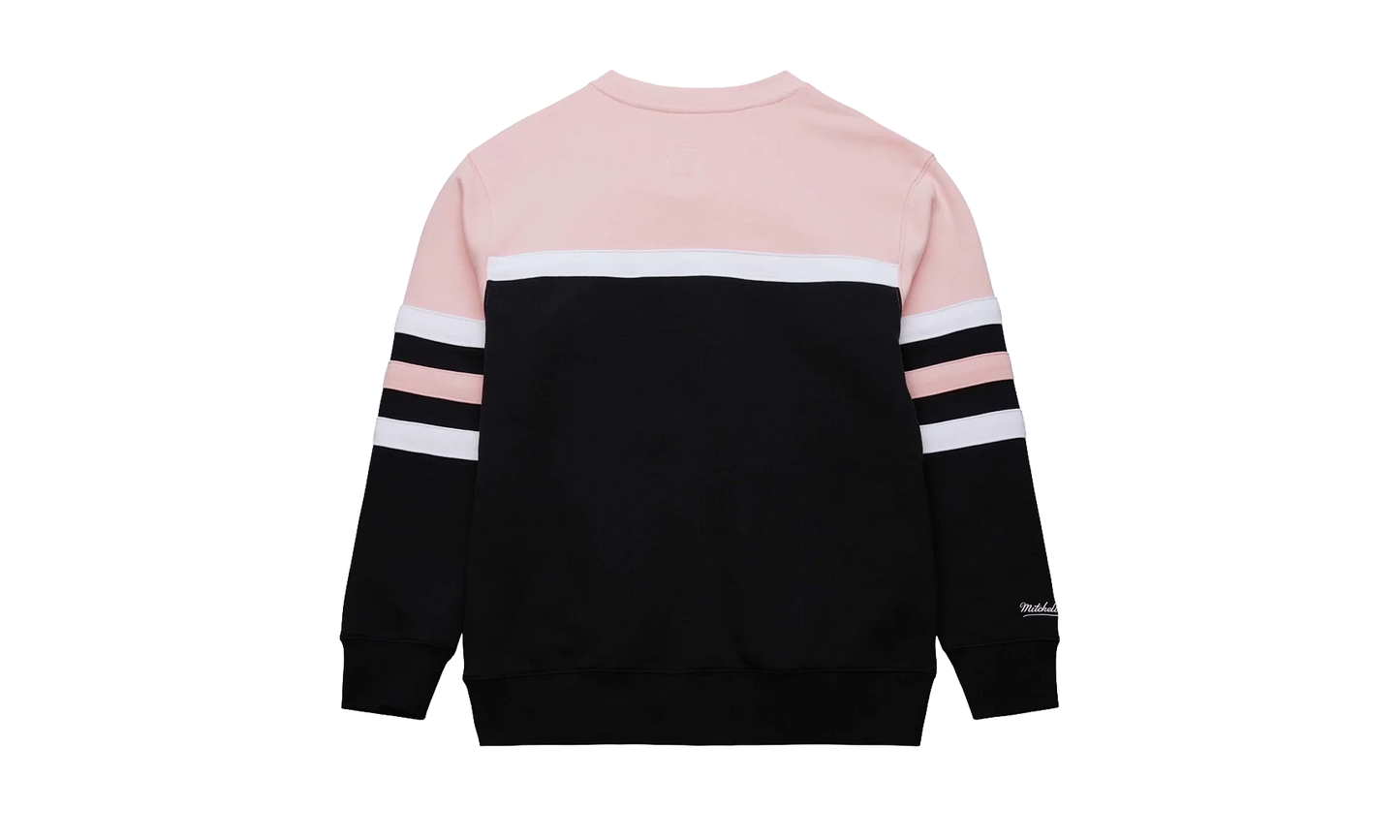 MLS Head Coach Fleece Current Logo Crewneck Shirt "Inter Miami CF - Black / Pink" FC8125 IMCBKPK