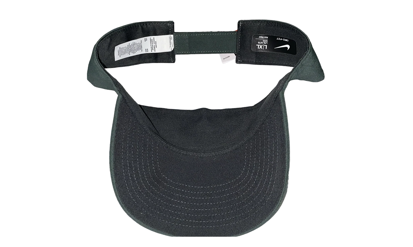 Dri-FIT Golf Visor White Swoosh Cap "Green" FB5630 338