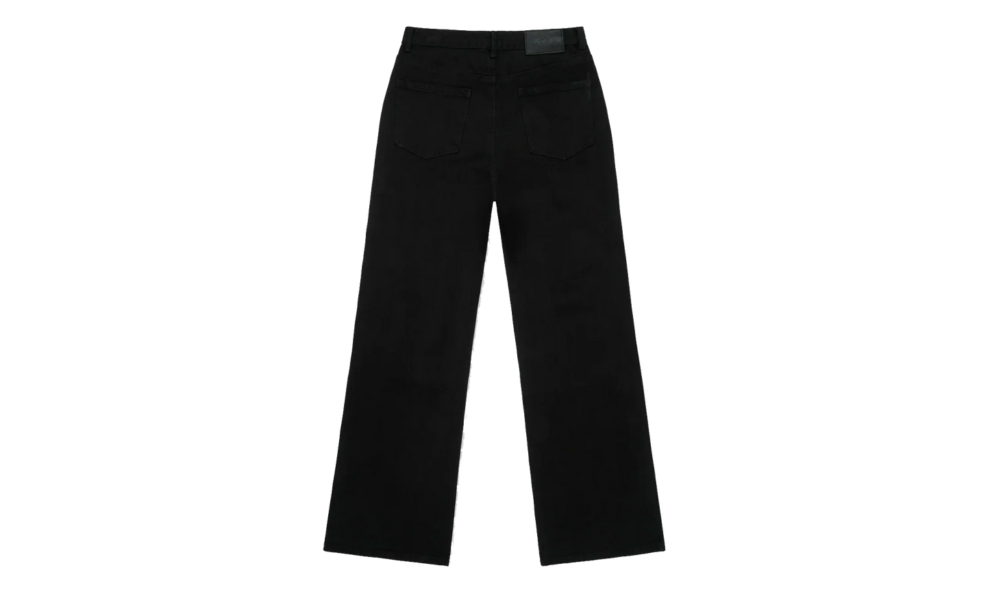 Jamie Wide Leg Flare Jeans "Black" MSPTD894 B1616BKSCR