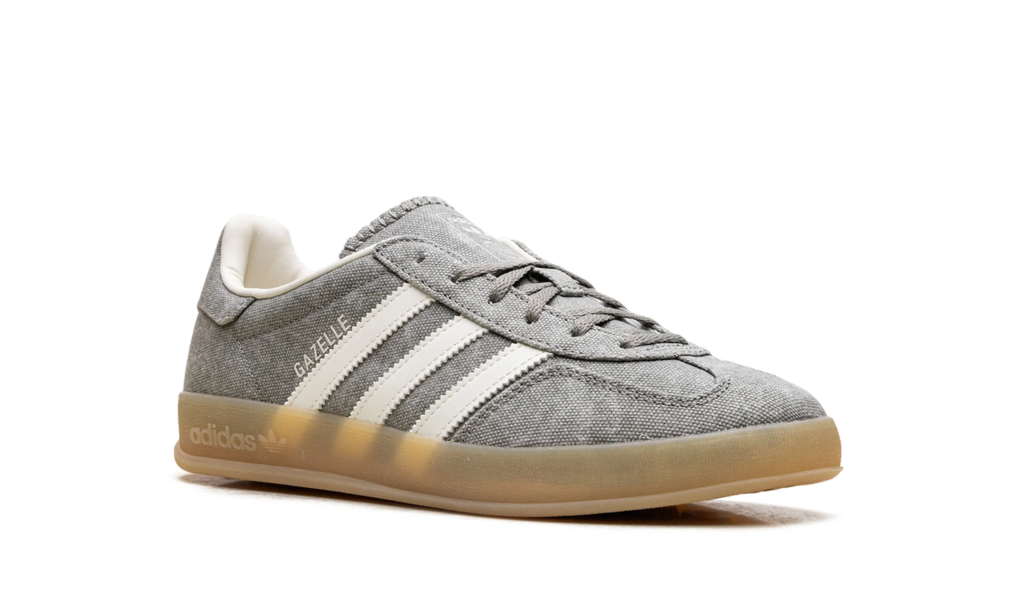 Gazelle Indoor WMNS "Silver Pebble Off White Canvas" IH7033