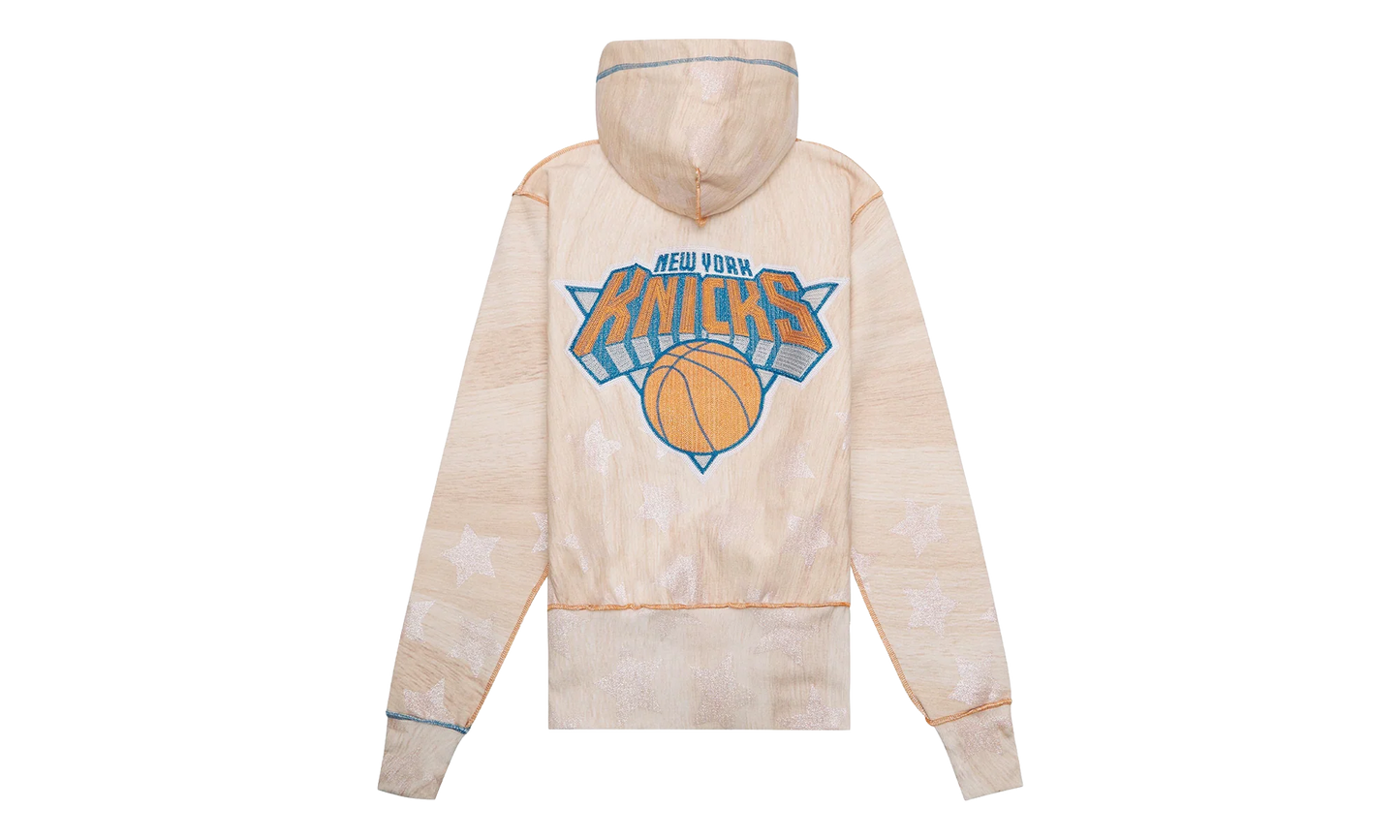 NBA New York Knicks Hoodie "Wood Grain" ABC001