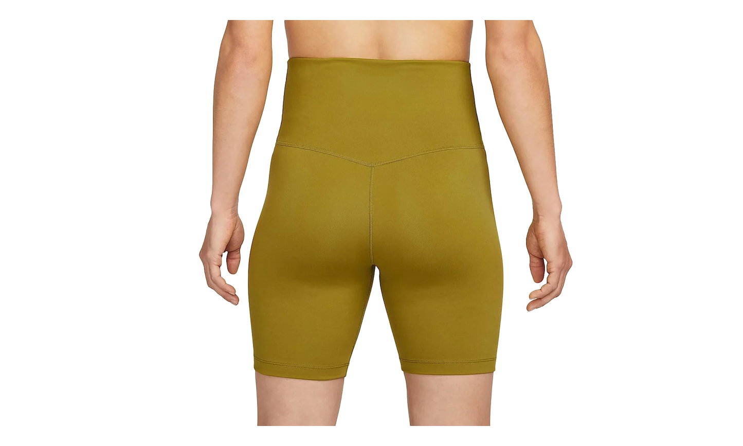 Dri-Fit One High-Waisted 7" Yoga Shorts WMNS "Olive Green" DV9022 390