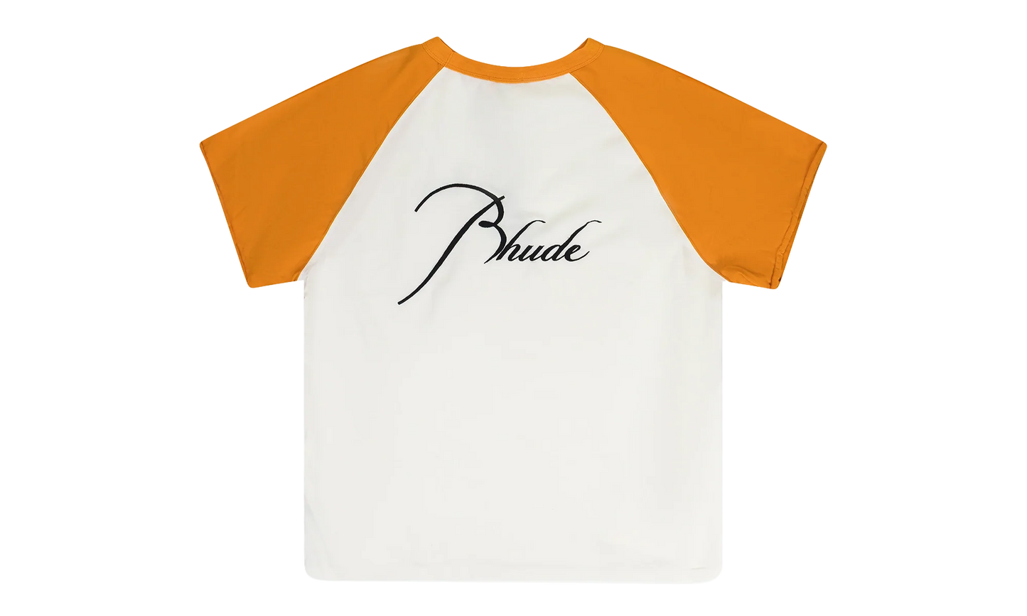 Raglan T-Shirt "White / Orange" RHDMTPS0144 ORN