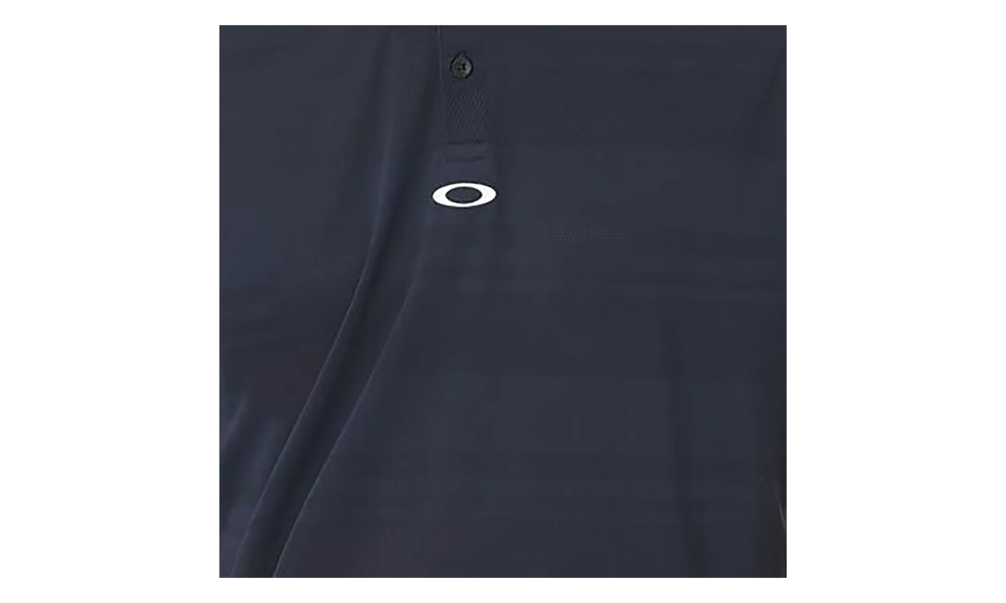 Aero Stripe Jacquard Polo Shirt "Fathom" 434034 6AC