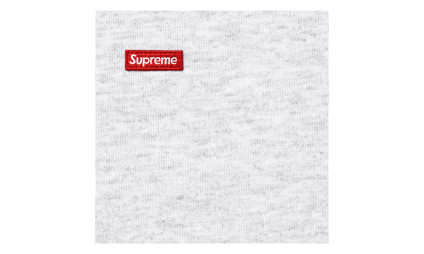 Small Box Zip Up Hooded Sweatshirt "SS26 - Ash Grey" SU27354