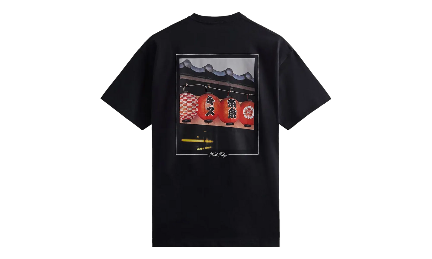 Tokyo Lanterns Tee "Black" KHM030819 001