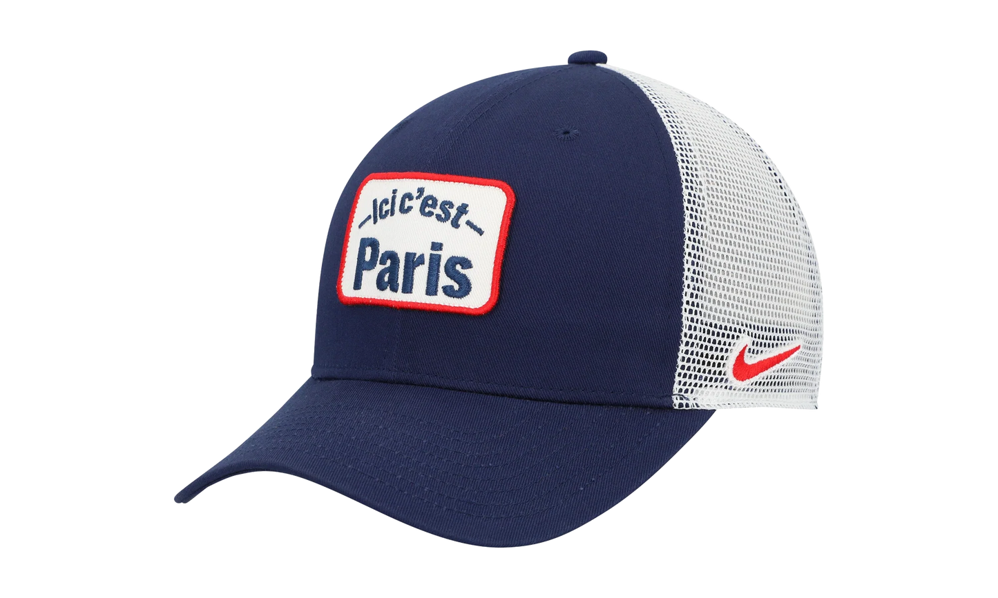 Paris Saint-Germain Classic99 Trucker Snapback Hat "Collegiate Navy" C 11813