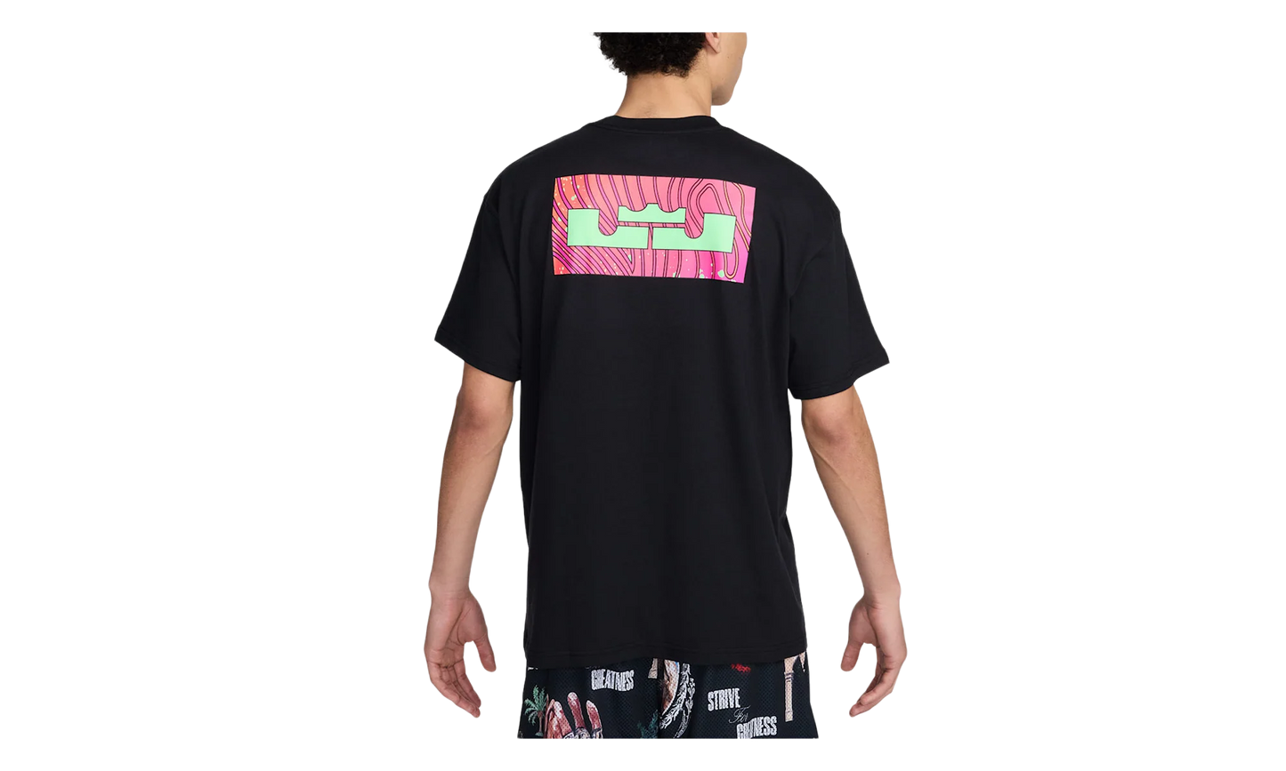 Lebron Max90 T-Shirt "Black" FV8406 010