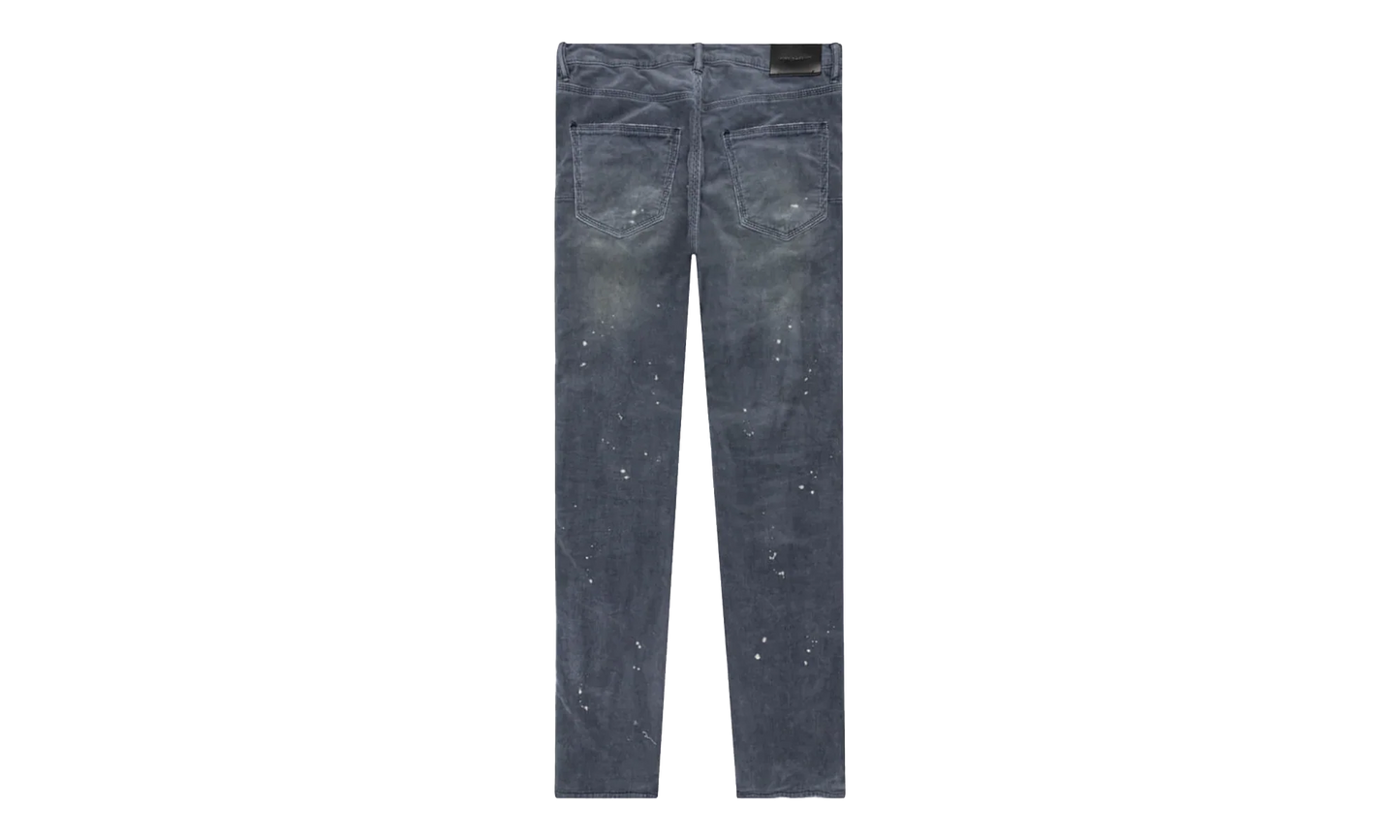 3-Needle Denim Jeans "Grey Wash Repair" P001 GWRC122