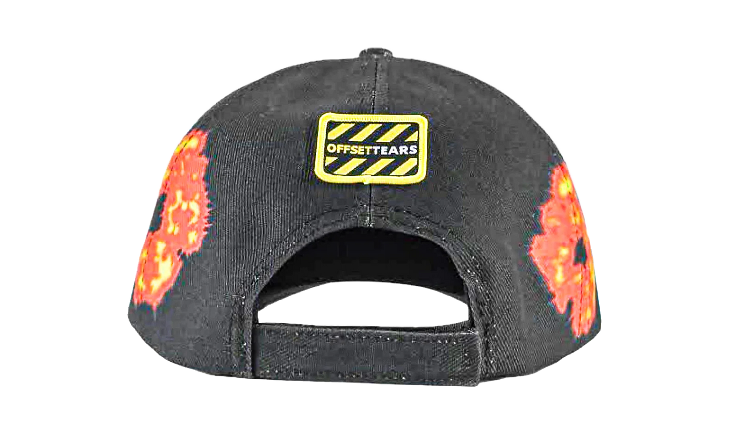 Offset Trucker Cap "Black" DT286