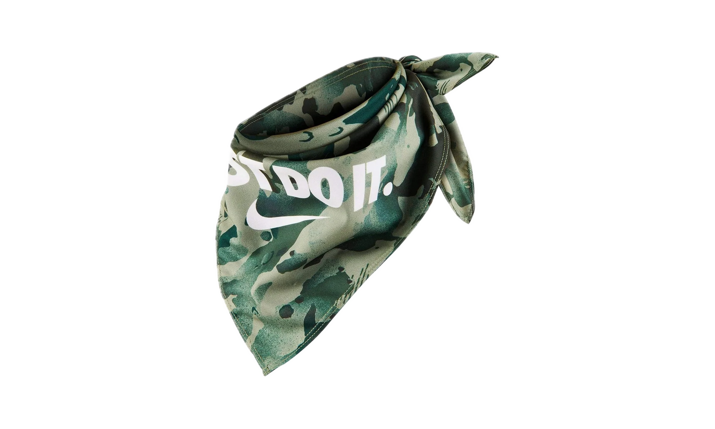 PRINTED BANDANA "Printed Spiral Sage / White" N.100.3501.939