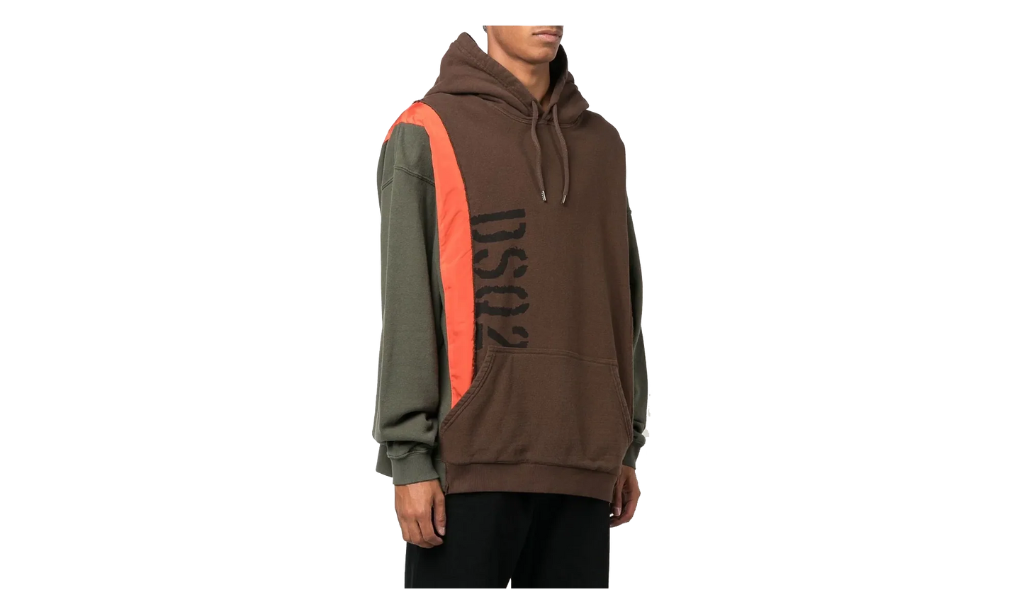 Panel Hoodie "Brown" S74GU0617S25553962